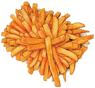 Digital Art - French Fries