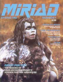 Cover - Miriad 7, Spring 1982