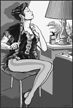 Gouache Art - Fashion