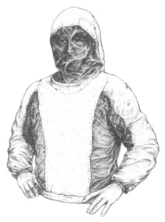 Pencil Art - Woods 'Bug Shirt'