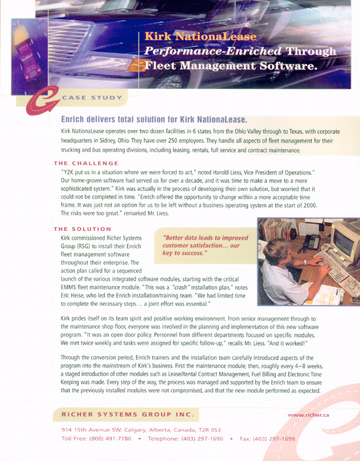 Case Study - Richer Systems Group