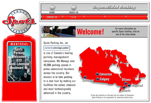 Website - Spots Parking 1