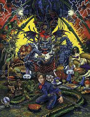 Painting - Bob, Lord of Evil