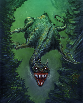 Painting - Leviathan
