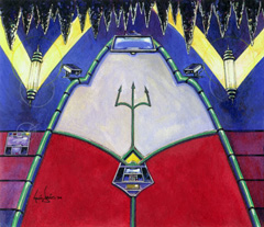Card Art - Underground Trident HQ