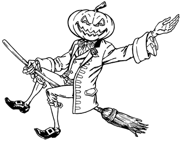 Humorous Monochrome Illustration