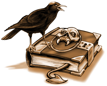 Humorous Monochrome Illustration